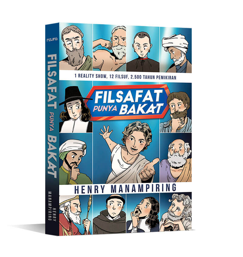 Buku Filsafat Punya Bakat membahas pemikiran filsuf dunia secara relevan untuk hidup modern