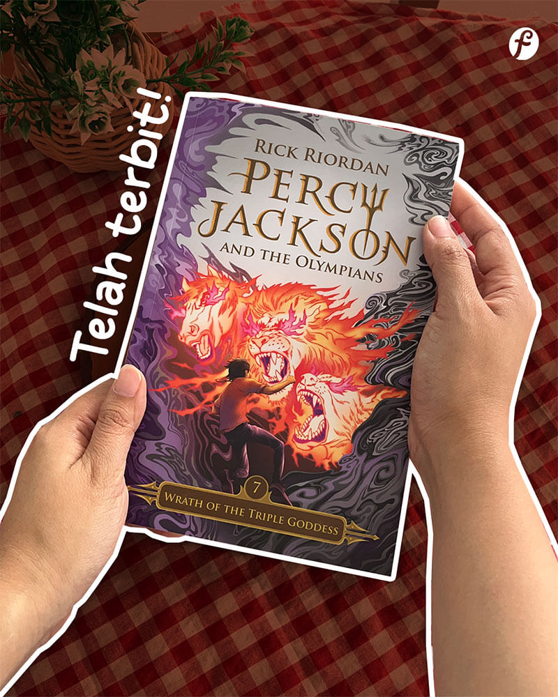 Percy Jackson terbaru dalam buku Wrath of the Triple Goddess
