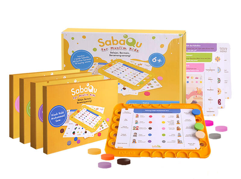 Permainan edukatif SabaQu for Muslim Kids untuk belajar Islam