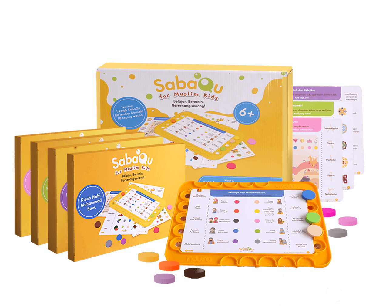 Anak belajar Islam menyenangkan dengan SabaQu for Muslim Kids