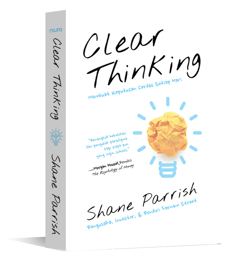cover buku Clear Thinking karya Shane Parrish