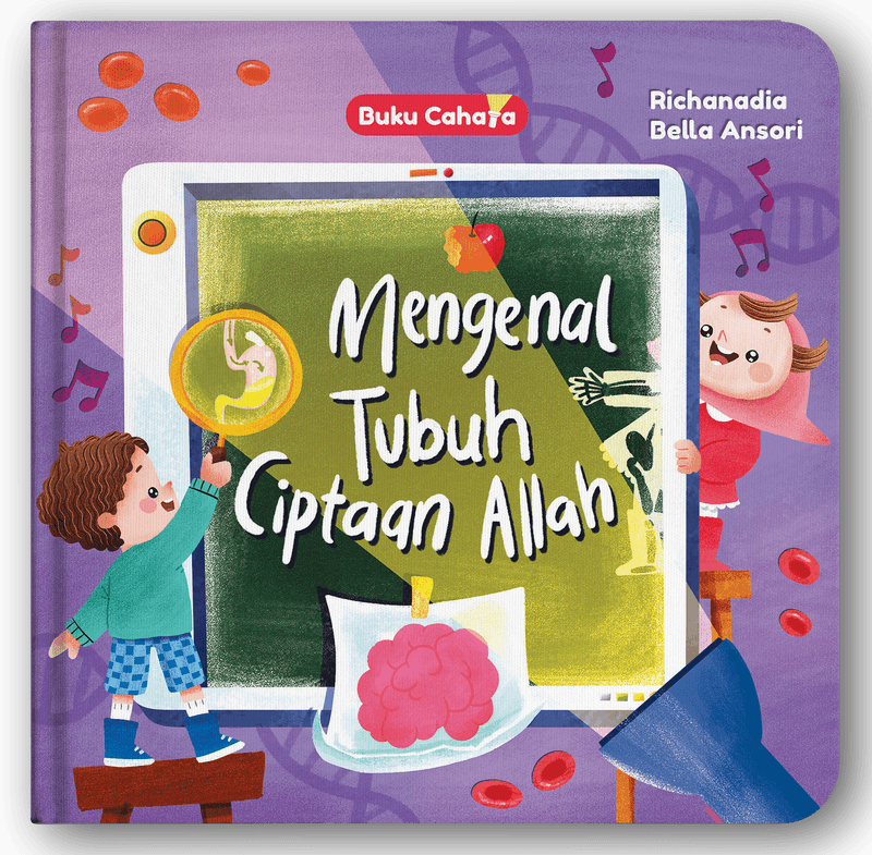 Buku Cahaya Mengenal Tubuh Ciptaan Allah buku anak sains interaktif