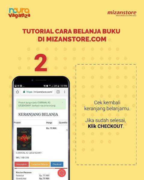 tutorial belanja mizanstore