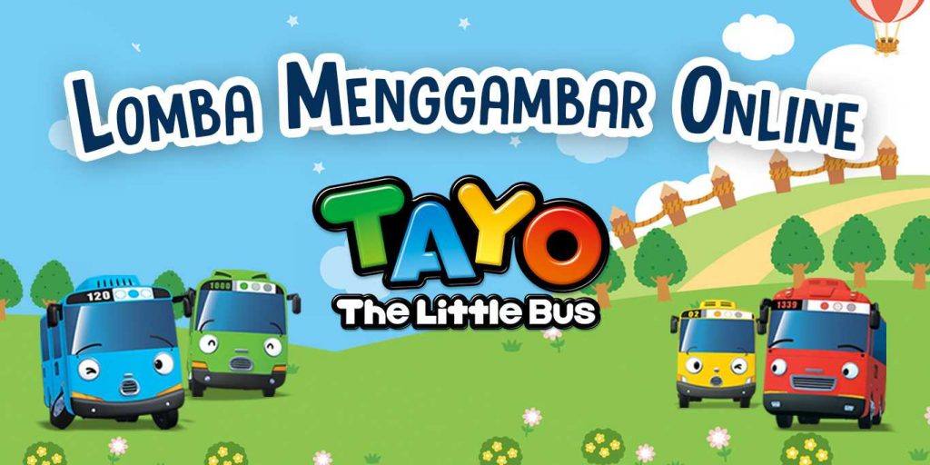 Lomba Menggambbar Online Tayo