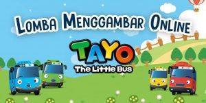 Lomba Menggambbar Online Tayo