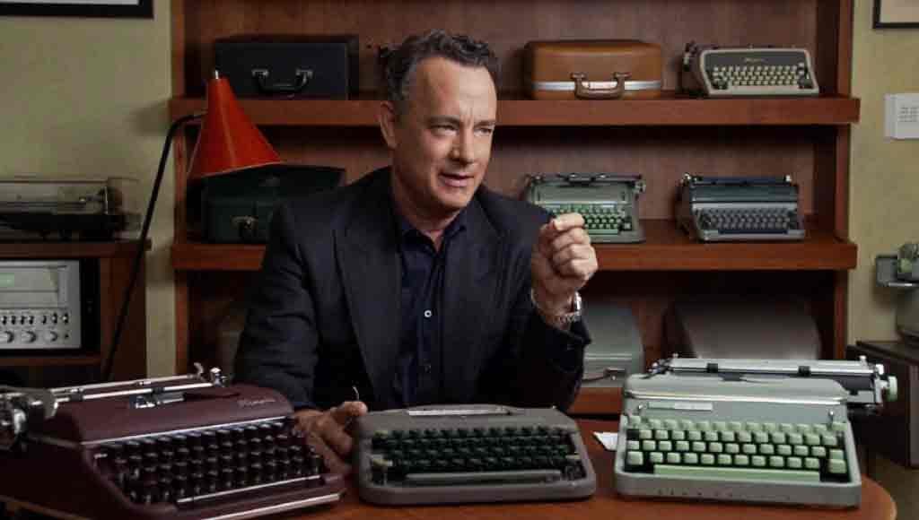 Tom Hanks, si Maniak Mesin Tik