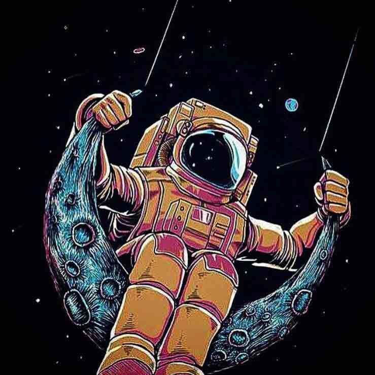Menginspirasi astronaut