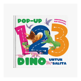 Pop-Up 123 Dino untuk Balita
