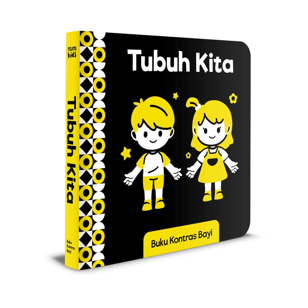 Buku Kontras Bayi: Tubuh Kita