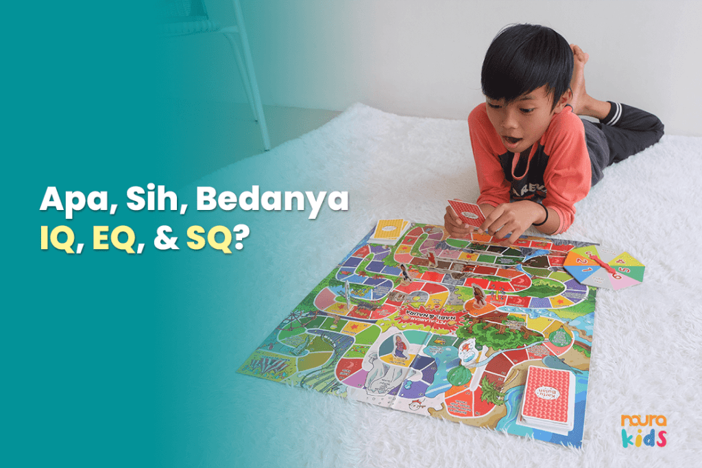 perbedaan IQ EQ SQ, kecerdasan anak, IQ EQ SQ pada anak, FUNtastic Learning Nabil & Naura, stimulasi IQ EQ SQ