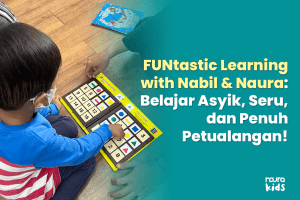 FUNtastic Learning with Nabil & Naura, belajar sambil bermain, belajar seru dan menyenangkan, edukasi anak usia dini, aktivitas edukatif anak, metode belajar kreatif