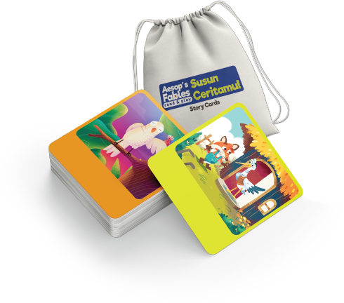 Aesop's Fables Read & Play: Story Cards