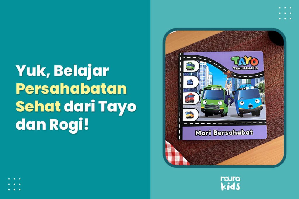 Buku anak Tayo Mari Bersahabat mengajarkan persahabatan sehat anak