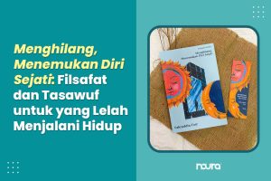 Sampul buku Menghilang Menemukan Diri Sejati karya Fahruddin Faiz tentang filsafat Islam populer dan tasawuf modern