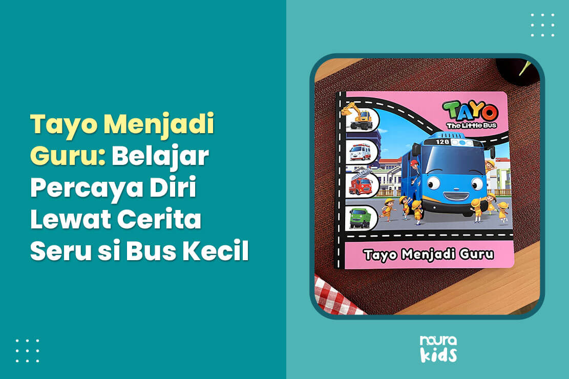 Tayo Menjadi Guru – buku cerita anak Tayo the Little Bus tentang percaya diri
