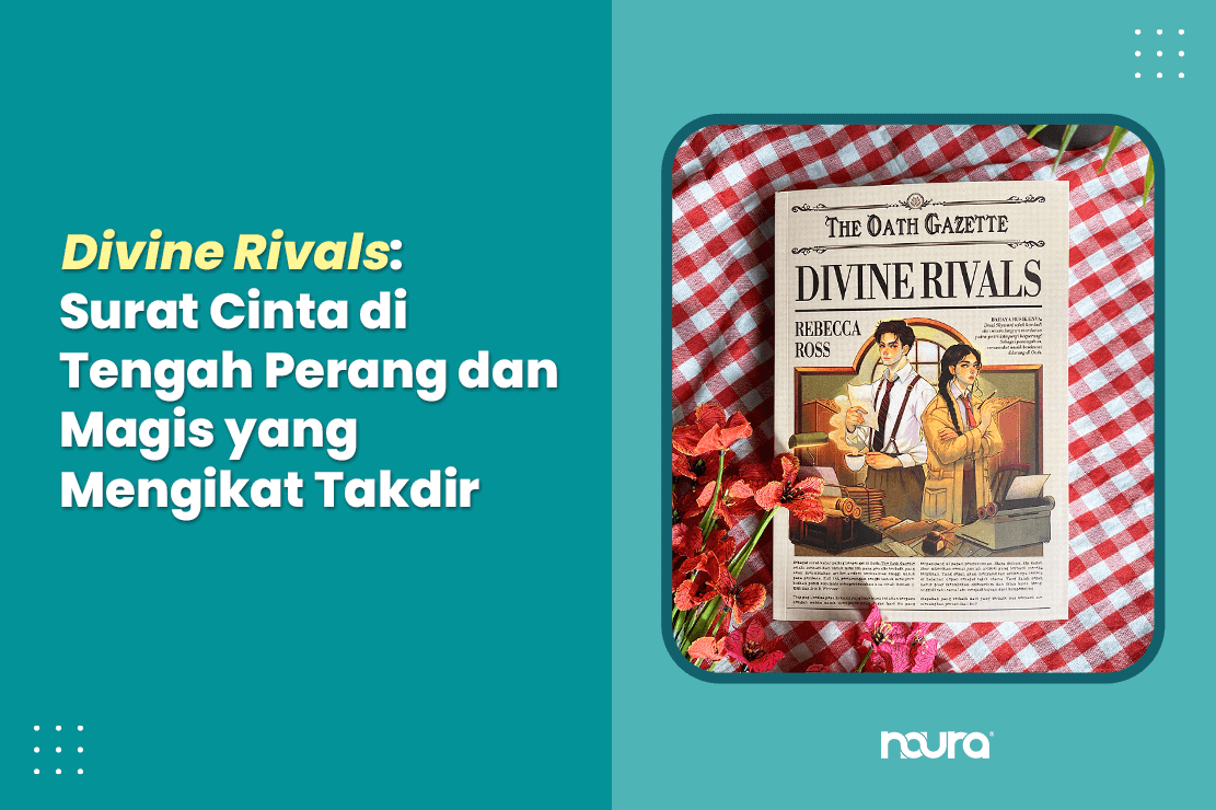 Divine Rivals novel fantasi romantis karya Rebecca Ross edisi Indonesia