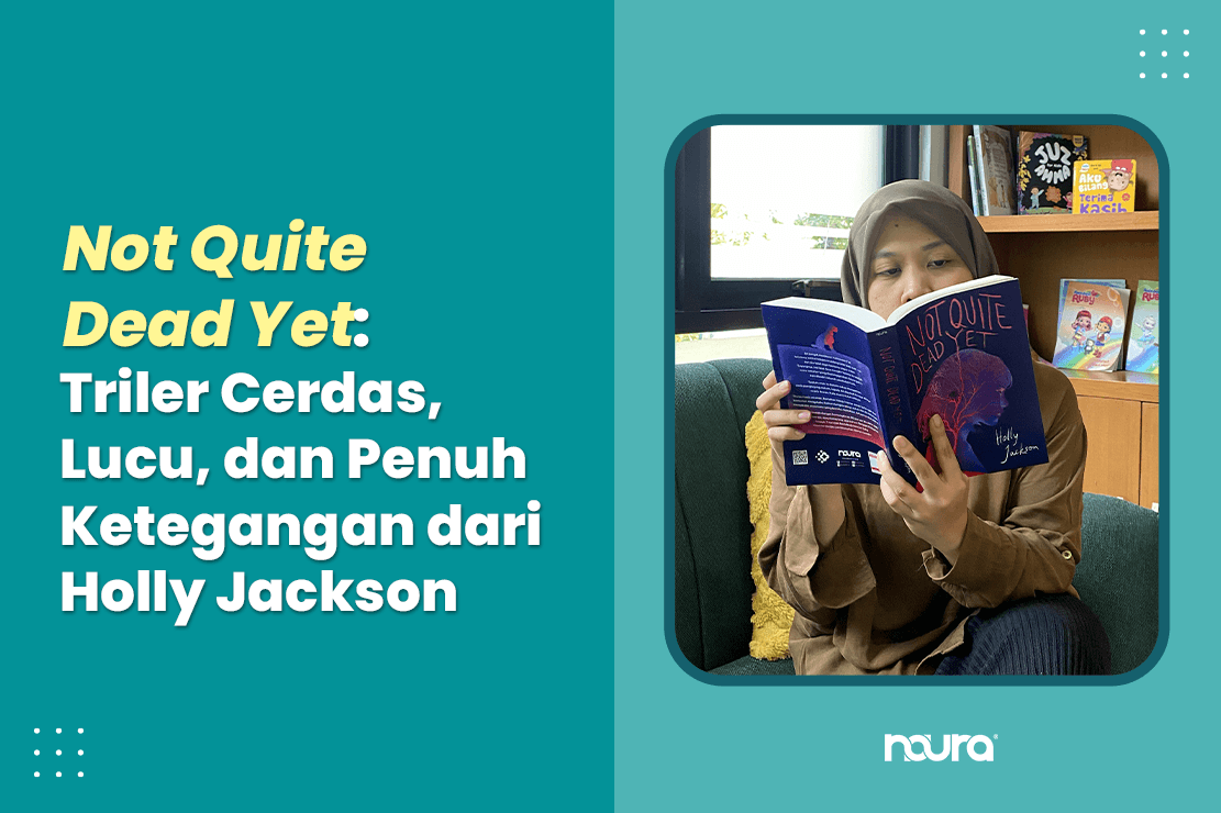 poster novel thriller not quite dead yet karya holly jackson