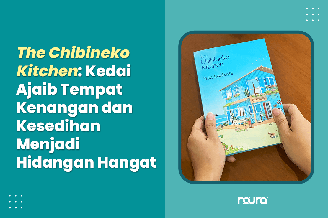 poster the chibineko kitchen novel healing jepang tentang kenangan dan makanan