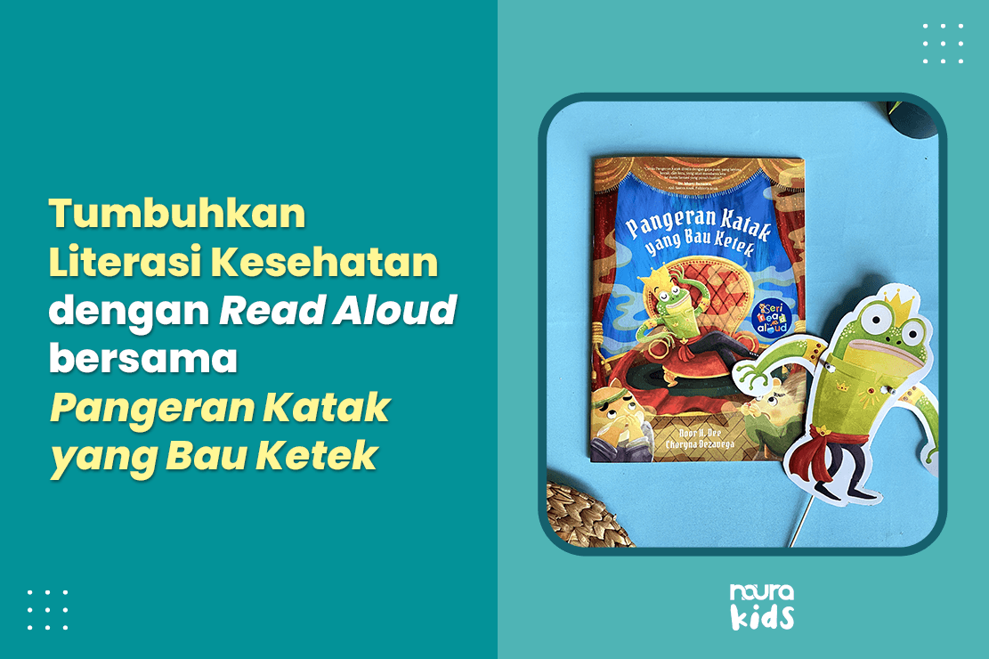 ilustrasi buku anak lucu untuk literasi kesehatan anak