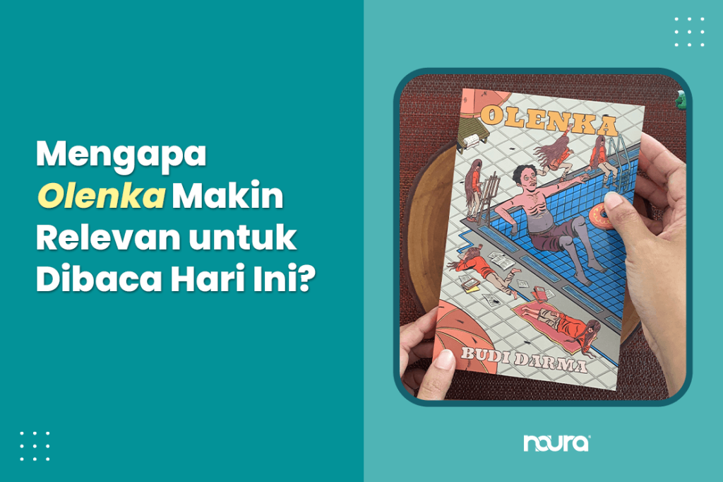 ilustrasi alienasi dalam novel Olenka di era digital