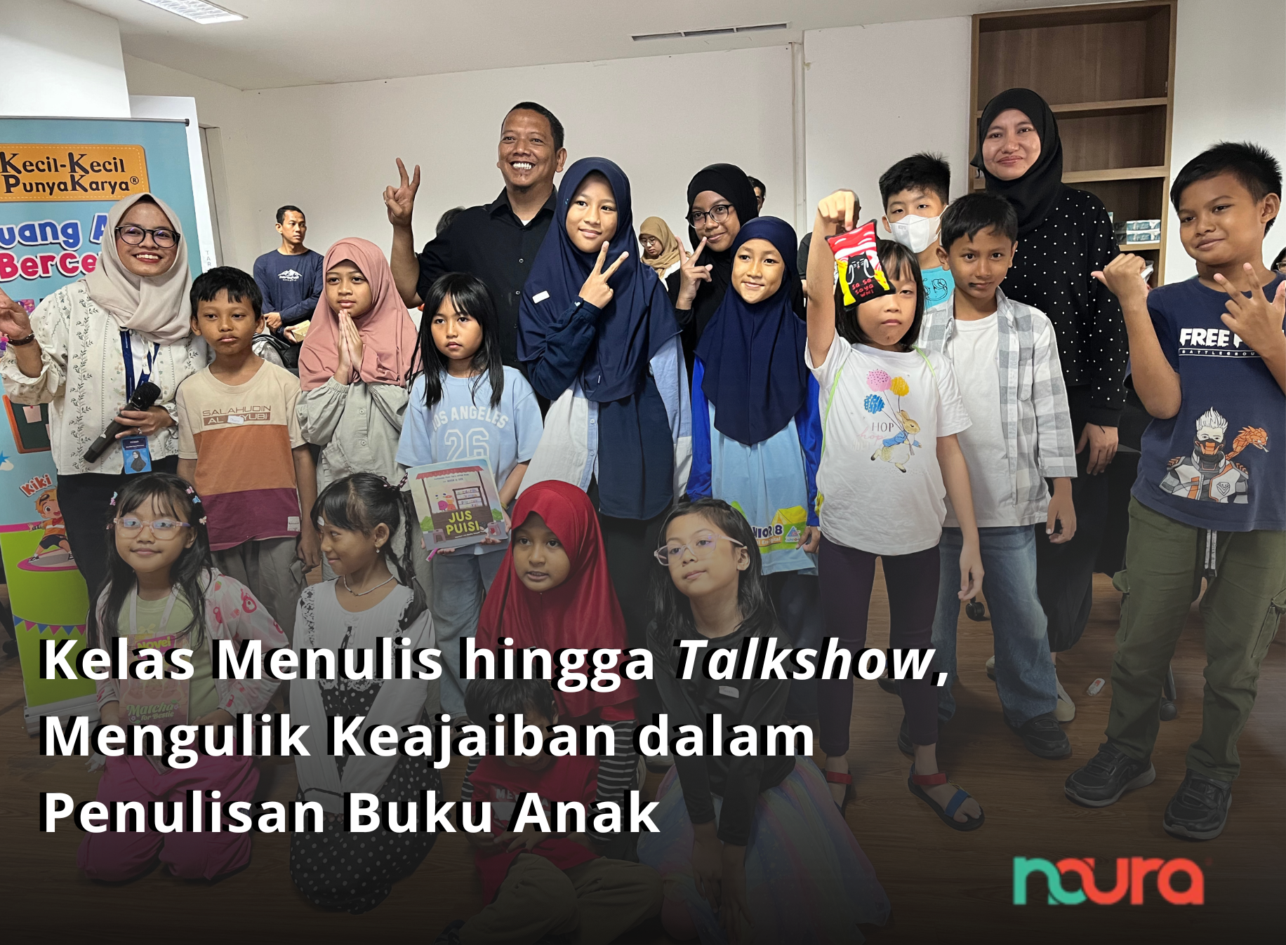 Kelas Menulis hingga Talkshow, Mengulik Keajaiban dalam Penulisan Buku Anak